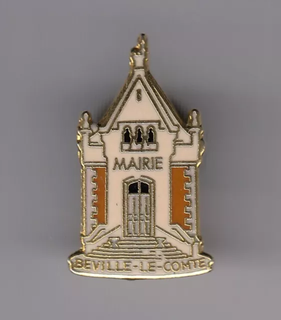 Rare Pins Pin's .. Tourisme Chateau Castle Val De Loire Beville Le Comte 28 ~Ev
