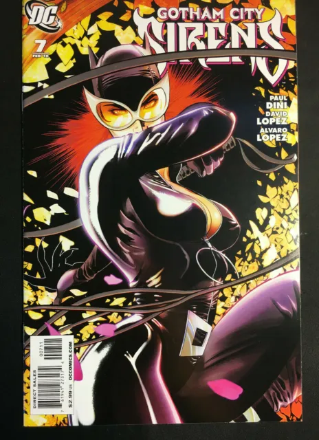 Gotham City Sirens 7 Harley Quinn Catwoman Poison Ivy Nm - Vol 1 Batman Joker Dc