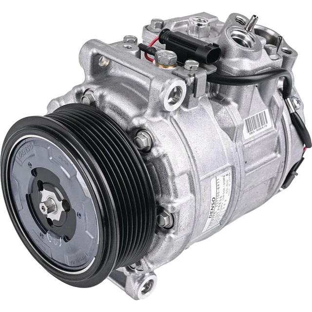 DENSO AIR CONDITIONING Compressor 12V Direct Mount 7SEU17C 437100-6410 ...