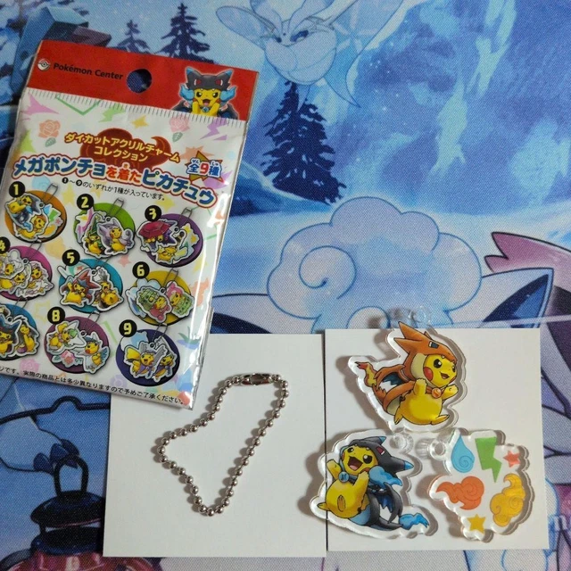 MEGA CHARIZARD PIKACHU con un pcho llavero Pokemon EUR 62,01