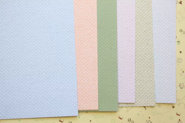 Colour Card Stock 260gsm blank A4 A5 A6 Craft Style paper cardstock  cardmaking