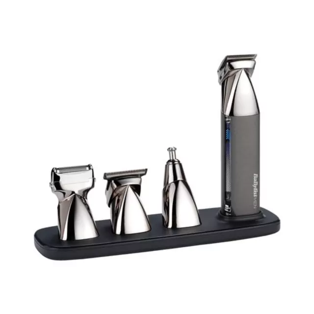 BaByliss Super-X Metal 15-in-1 Multi Trimmer mit magnetischen Aufstzen und Lades