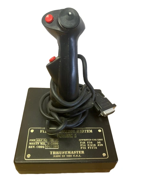 THRUSTMASTER FLIGHT CONTROL System Mark II FCS Joystick $38.00 