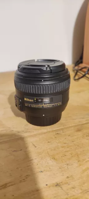 Nikon NIKKOR AF-S 50mm F/1,4G Objectif - Noir