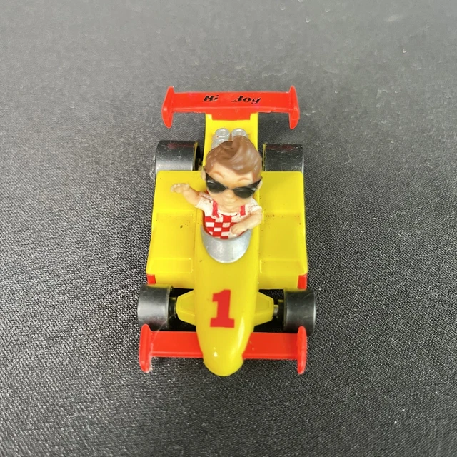 Vintage 1990 Elias Brothers Restaurants Big Boy Indy Race Car #1 Kids Meal Toy