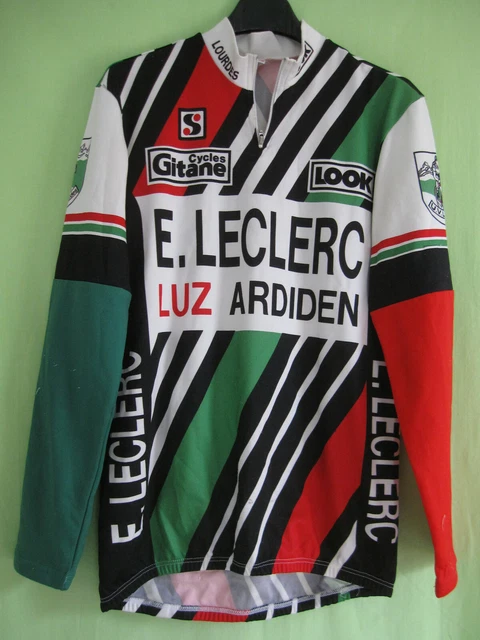 Maillot cycliste Ag2R Porté Sylvain CALZATI Manche Longue Jersey