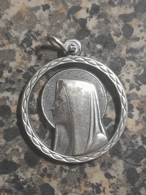 OUR LADY OF Lourdes Blessed Virgin Mary Medal Italy 🇮🇹 £8.06 - PicClick UK