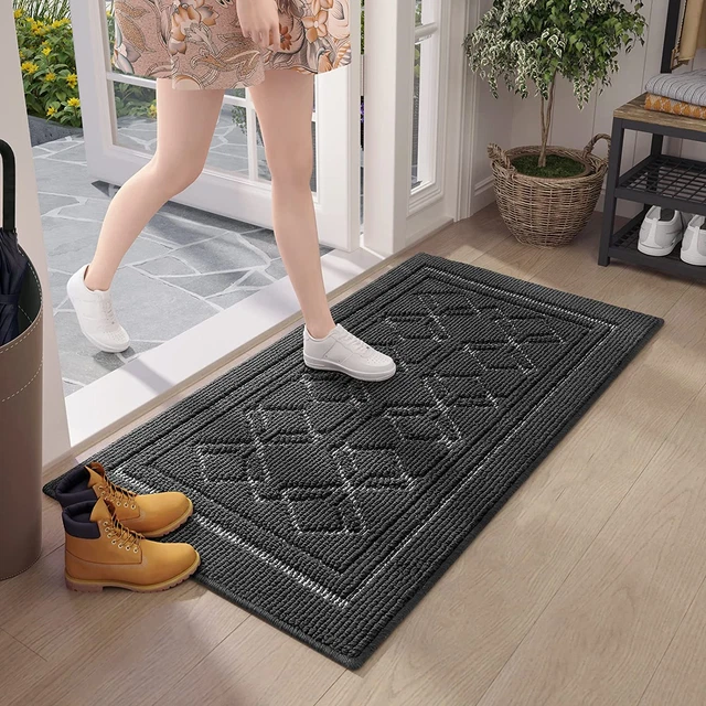 Tappetini per porta lavabili colore G per interni, tappetino per porta anteriore interno, trappola antiscivolo