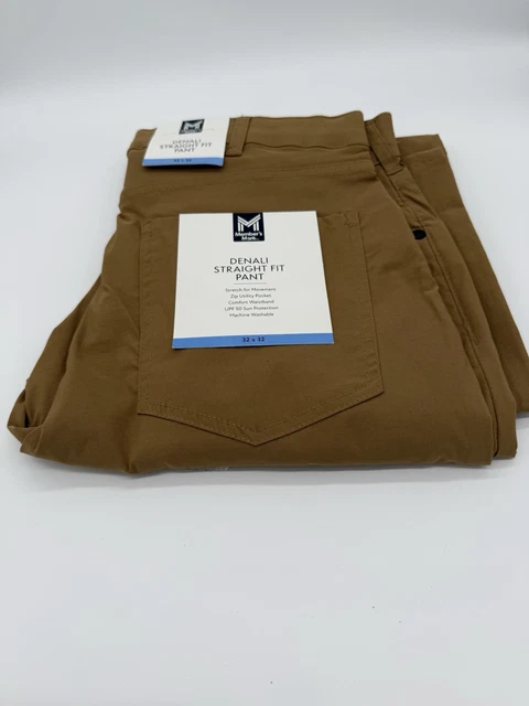 thumbnail interactive-video image 1 of Denali Straight Fit Technical Stretch Pants - Men's Size 32x30, Charcoal Sky, Nylon/Spandex (Sam's Club) 1 of 4