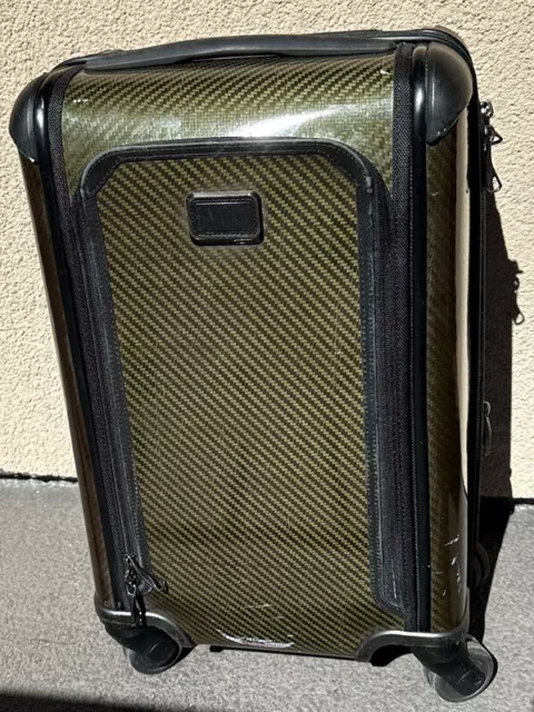 TUMI Tegra Lite International Expandable Spinner  Green Carry On 20”  $895
