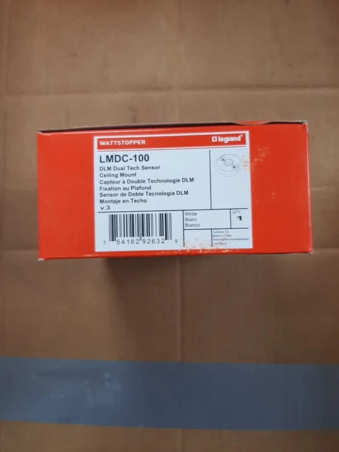 Legrand Wattstopper LMDC-100 Dual Technology Ceiling Mount Occupancy Sensor