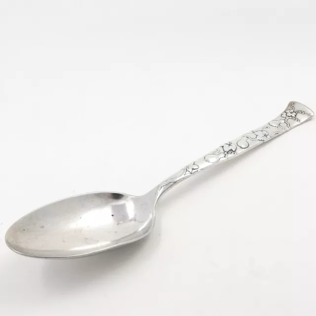 Victorian Tiffany Co Sterling Silver 1890 Vine Multi Motif Gourd Teaspoon