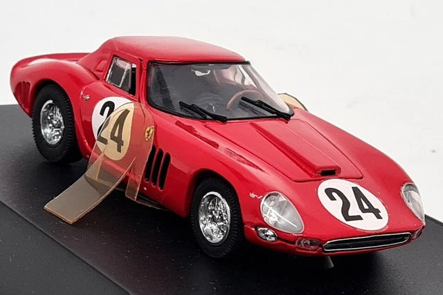 Miniature Jouef Ferrari 250 GTO 1964 N°27 Rouge, échelle 1/18, Diecast, Occasion