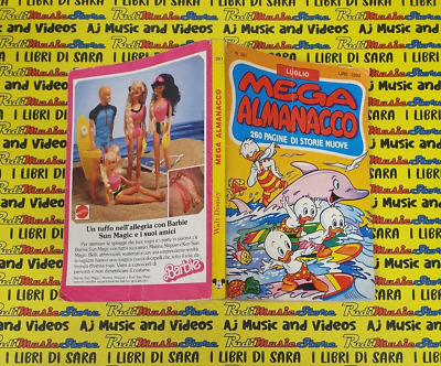 COMICS Fumetto MEGA ALMANACCO n.391 luglio 1989 WALT DISNEY  (FU21)