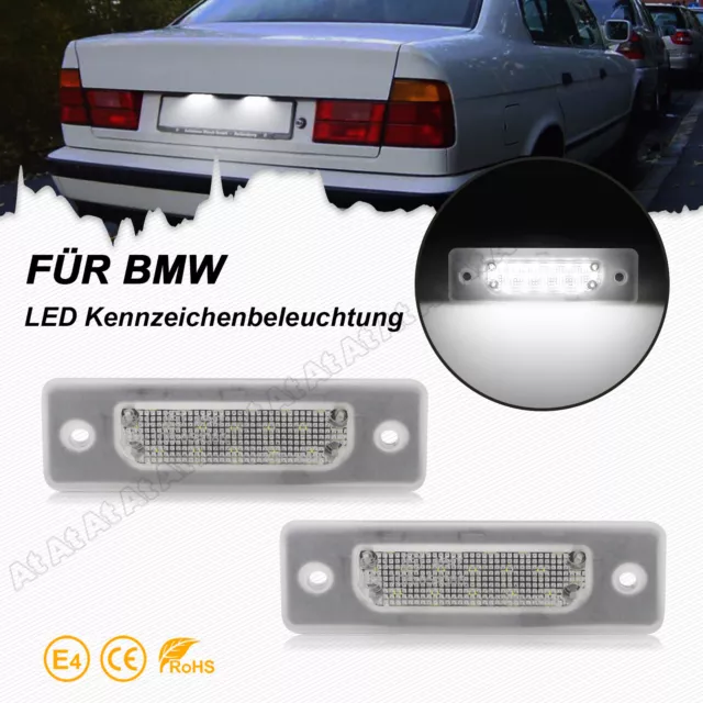 Led Kennzeichenbeleuchtung für BMW 1986-1996 5er E34 Limousine 7er E32 Limousine