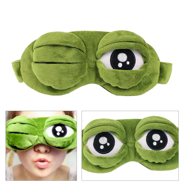Frosch Augenbinde Schlafmasken Augenbedeckungen Blackout Augenbinden Animal Eye