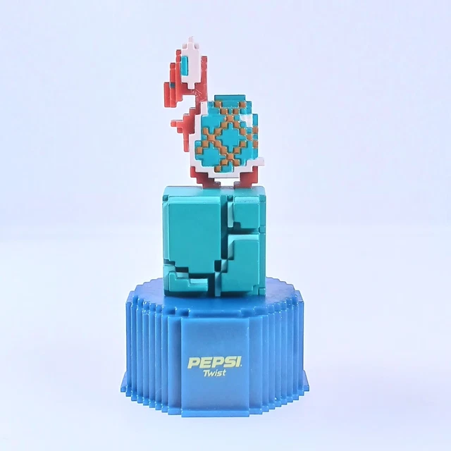 Figurines Super Mario Bros. Pepsi Twist - Bouchons De Bouteille Pixel Art (Japon)