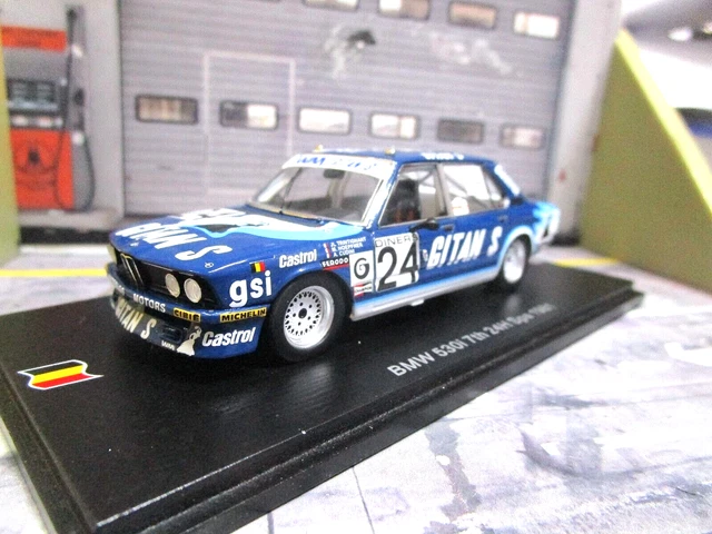 BMW 530I 39 24 Heures de Spa Francorchamps 1980 3ème Spark SB330
