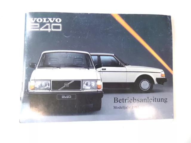 Volvo 240 55001086 Manuale del proprietario Manuale del proprietario