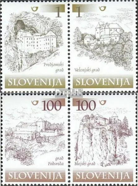 Slovenia 298-301 Coppie (completa Edizione) nuovo linguellato