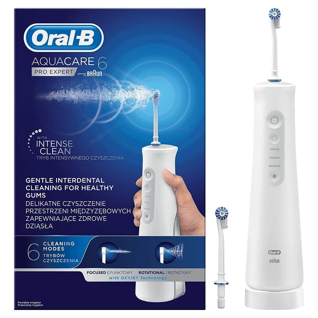 Oral-B AquaCare 6 Pro-Expert Kabellose Munddusche (80322277)