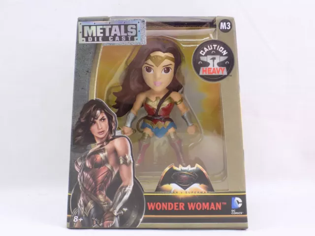 Brand New Jada Toys Metals Wonder Woman M3 Batman V. Superman Die Cast Figure