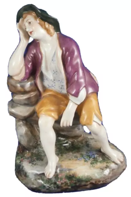 Antique 19thC Richard Ginori Porcelain Figurine Porzellan Figur Figure Doccia