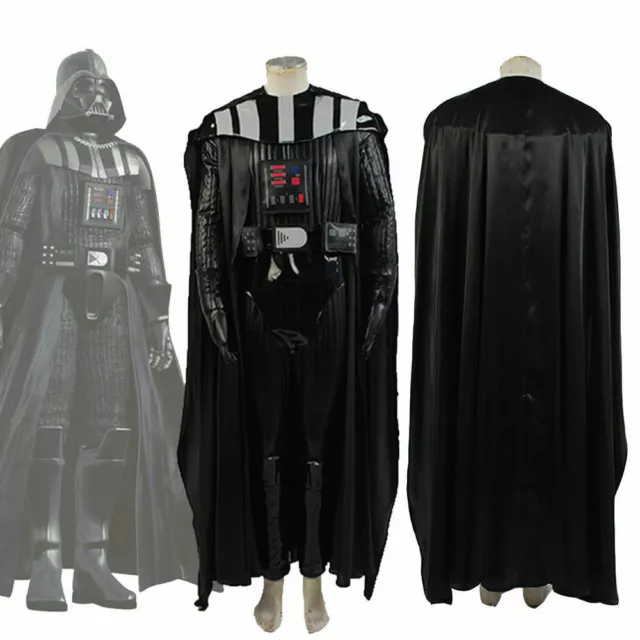 Sith Darth Vader Anakin Skywalker Cosplay Kostüm Star Wars Outfit Partyuniform
