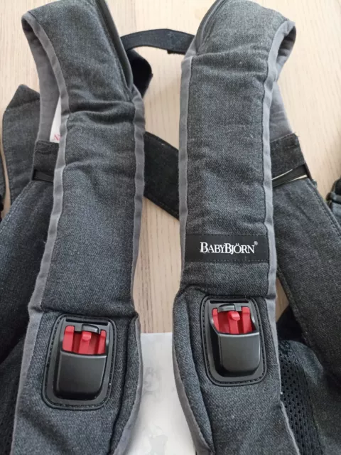 Babybjorn One  Gris Denim 3