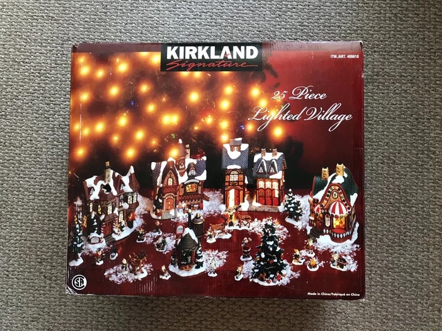 Kirkland lighted christmas village