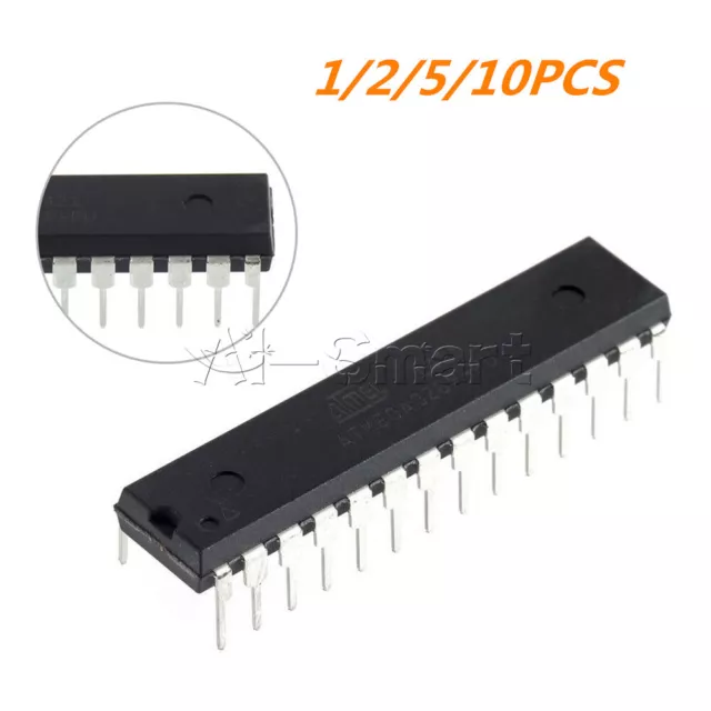 1/2/5/10PC ATMEGA328P-PU Microcontrolle​r IC Chip With Bootloader R3 For ARDUINO