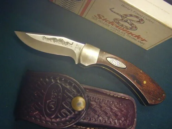 Vintage Case Sidewinder folding knife mint condition 1981
