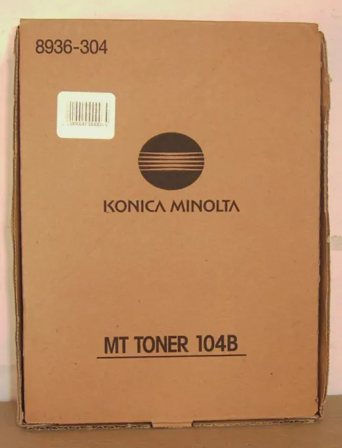 2 x Konica Minolta Toner MT 104B black für EP 1054 1085  8936-304