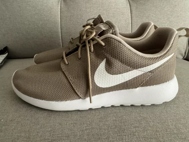 Nike Roshe One Mens Khaki Running Athletic Shoes Sneakers 511881-203 Size 9