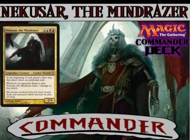 Nekusar, the Mindrazer MTG EDH Commander Deck Magic the Gathering 0327