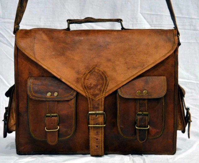 Femme Porte-Monnaie Fourre-Tout Cuir Vintage Sac à Main Bandoulière Messager