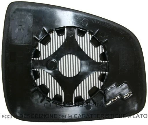 Specchio Retrovisore Sinistro Asferico Termico RS02902 - Piastra Vetro Per Auto - Foto 3
