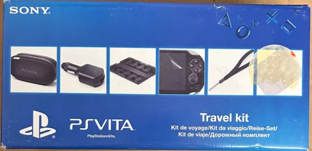 RARE Official SONY PS Vita Travel Kit New Sealed