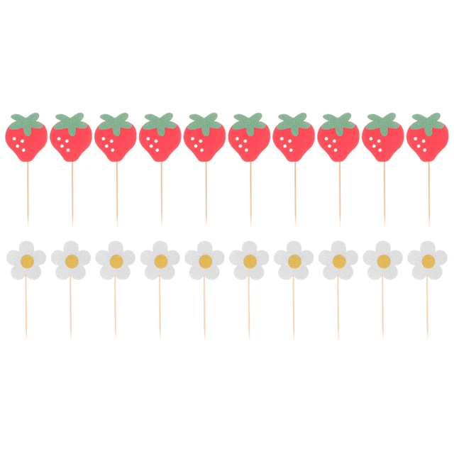 Lot De 50 Décorations Gâteau En Papier De Riz Comestible - Fleurs De Cerisier Pour Cupcakes Et Pâtisserie, Prêtes à Poser