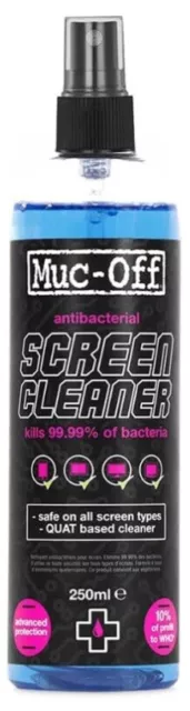 Muc Off Screen Cleaner For Lap Tops,Tablets & Monitors Etc 250ml