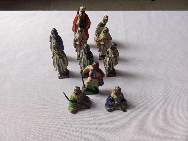 Soldat Mehjariste Henri Roger – Bédouin, échelle 1/32, Plomb Creux, Occasion