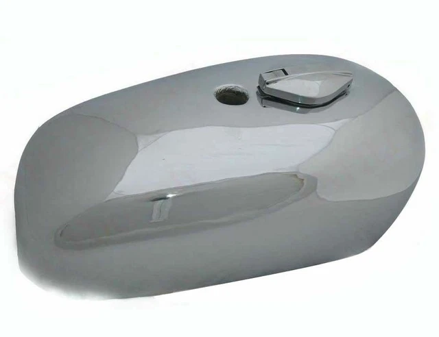 Pièce Pour Réservoir D'essence Chromé BSA Sloper - Neuf, En Acier