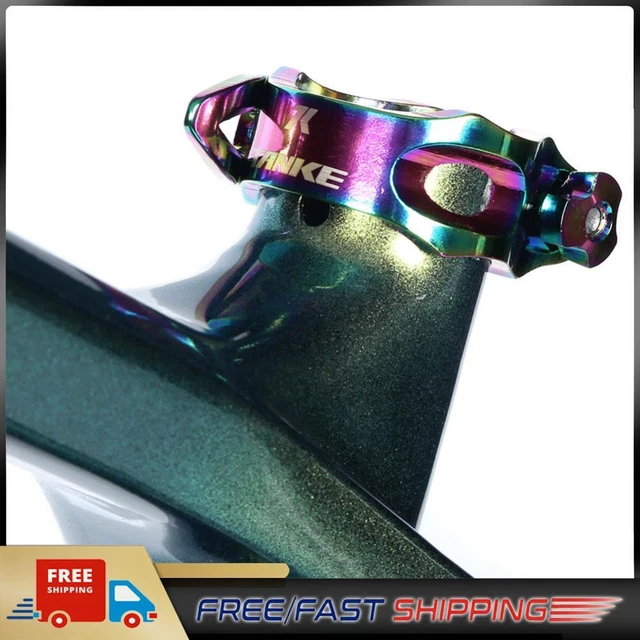 MTB Bike Seatpost Clamp Aluminum Alloy Road Bicycle Seat Tube Clip (31.8mm)