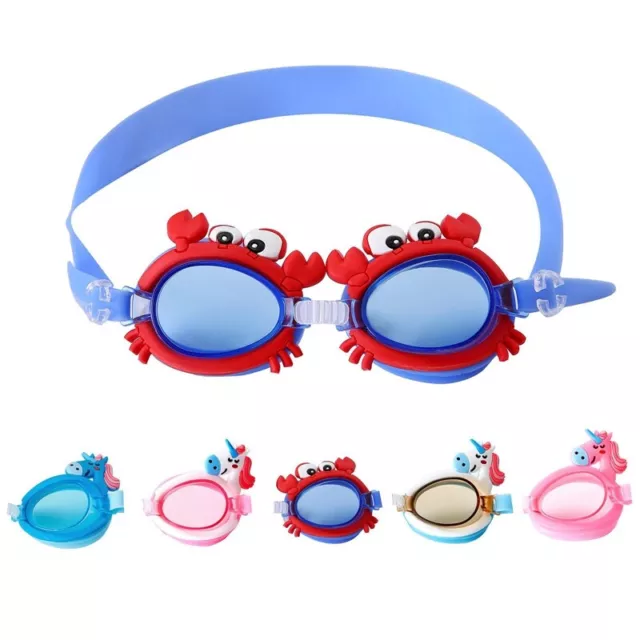 Kids Anti-Fog Swimming Goggles Pool Swim Glasses For Children Boys Girls,-