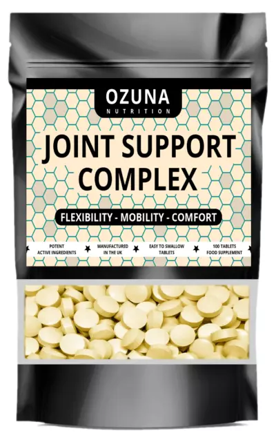 Joint Support Complex Pills Flexibility Mobility Comfort Pain Relief Formula