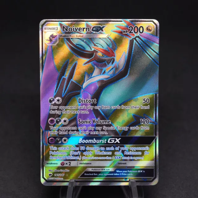 Noivern GX 141/147 Burning Shadows (2017) Full Art Ultra Rare Pokemon TCG Card