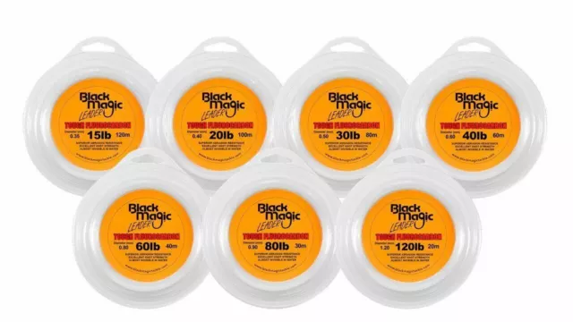 Black Magic Leader Tough Fluorocarbon Leader