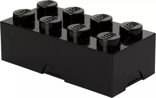 LEGO Classic Box With 8 Knobs, in Black [New Toy] Black, Brick