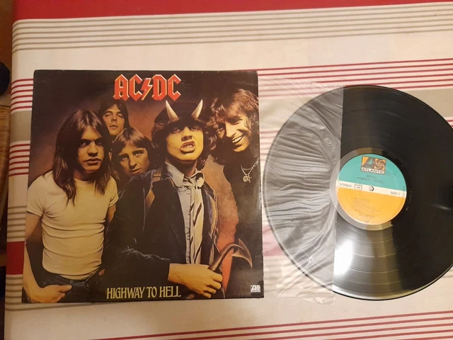 Signed A. & M. Young AC/DC Highway To Hell 1979 Aussie 1st Press Vinyl LP Record