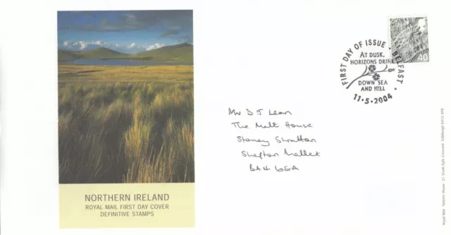 (92756) GB Northern Ireland FDC 40p Belfast 2004